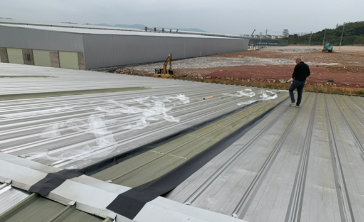 鄂城厂房屋面防水维修案例